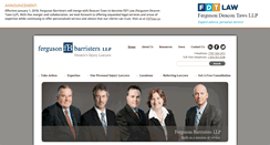 Desktop Screenshot of fergusonbarristers.ca